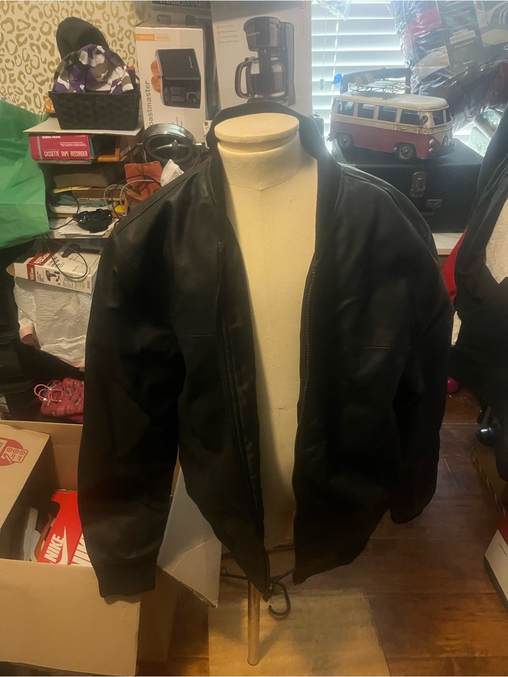 Express Small Black Men's Bomber Jacket
